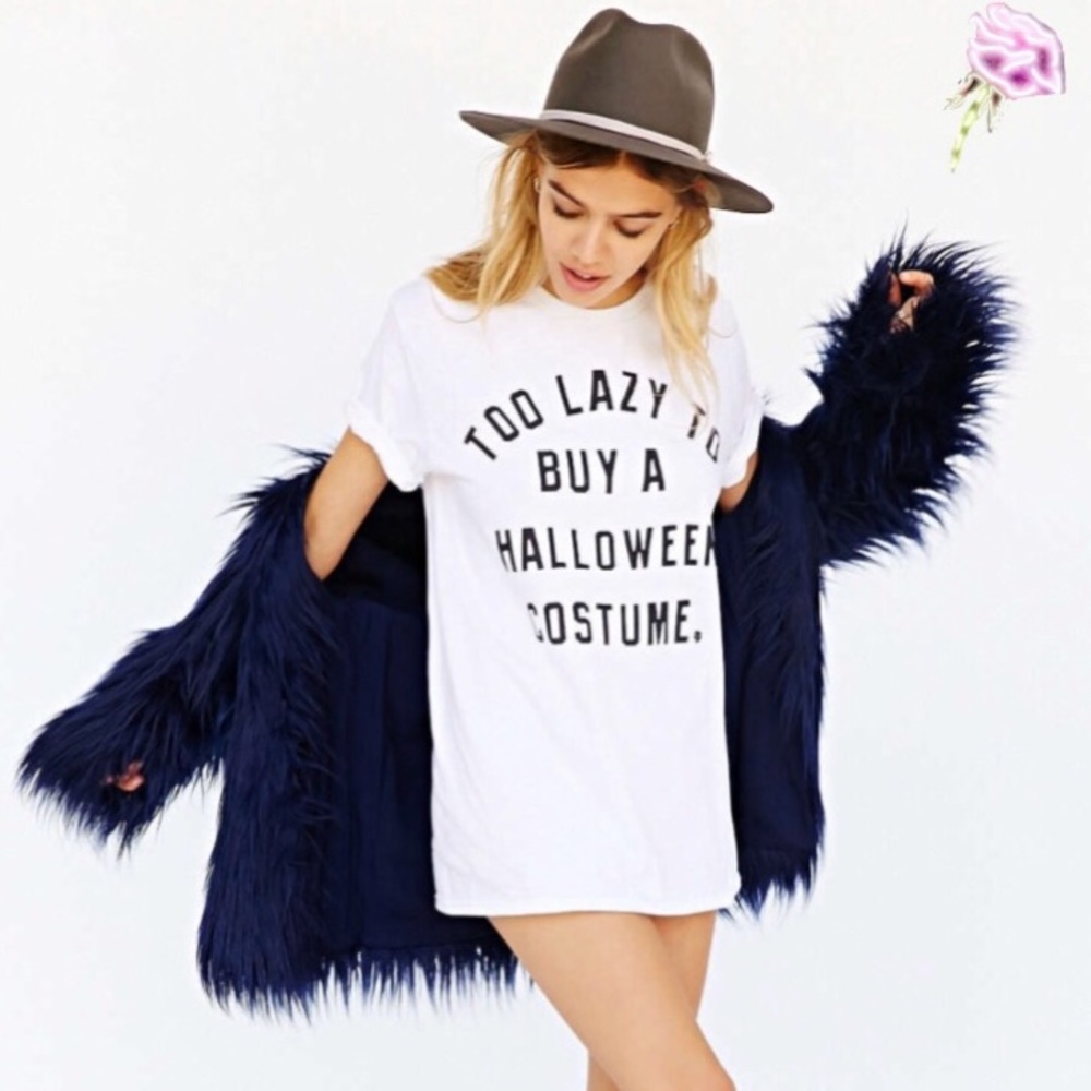 Lazy Halloween Costume Shirt